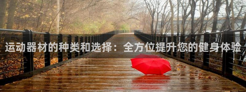 意昂4集团:运动器材的种类和选择:全方位提升您的健身体验